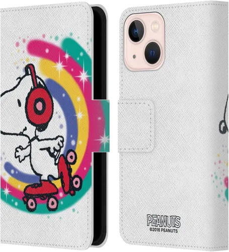 Vista 49 de Head Case Designs Funda de piel con licencia oficial de Peanuts Beach Surf Snoopy Boardwalk Airbrush compatible con Apple iPhone 11