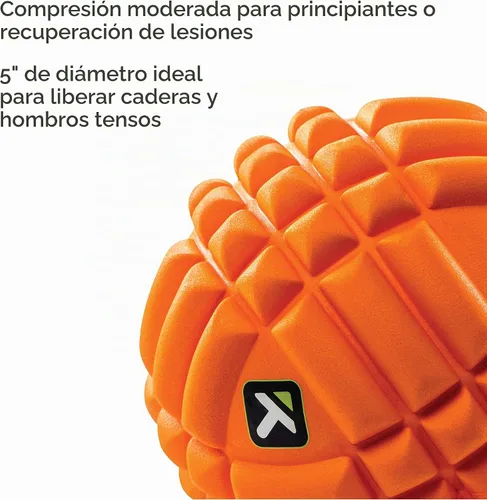 Vista 3 de TriggerPoint Grid - Bola masajeadora, pelota de espuma, 5 pulgadas