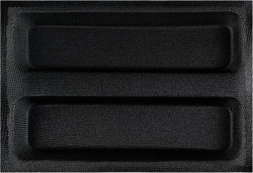 Vista 6 de Pan para hornear baguette pan perforado Eclair hojas de malla molde de silicona estrecha barra rectangular 15.748x11.732x0.197 in 16-cavidad por