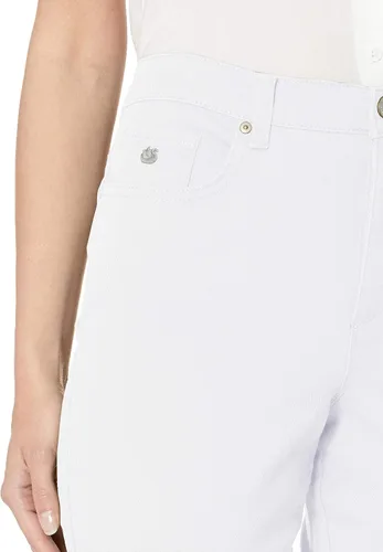 Vista 2 de Gloria Vanderbilt - Jeans clásicos Amanda, cónicos y de cintura alta para mujer