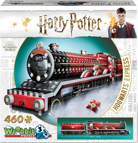 Vista 11 de Wrebbit3D Harry Potter - Rompecabezas 3D modelo de Diagon Alley 450 piezas reales de rompecabezas jigsaw Construye y viaja por el mundo mágico