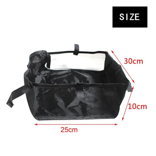Vista 5 de Cesta para cochecito, cesta inferior para cochecito, bolsa organizadora para cochecito de bebé