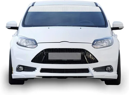 Vista 4 de Calcomanía de vinilo para parabrisas compatible con Ford Focus 2011-2017 (negro)