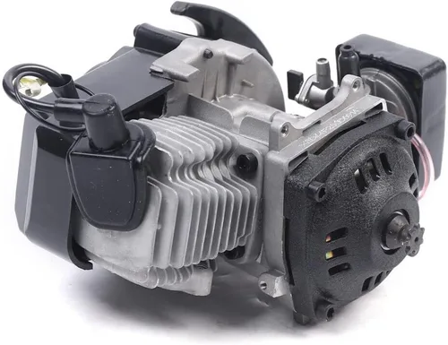 Vista 8 de Motor de 2 tiempos de 49 cc, kit de motor de 2 tiempos, un solo cilindro refrigerado por aire, kit de motor de mini bicicleta, kit de motor