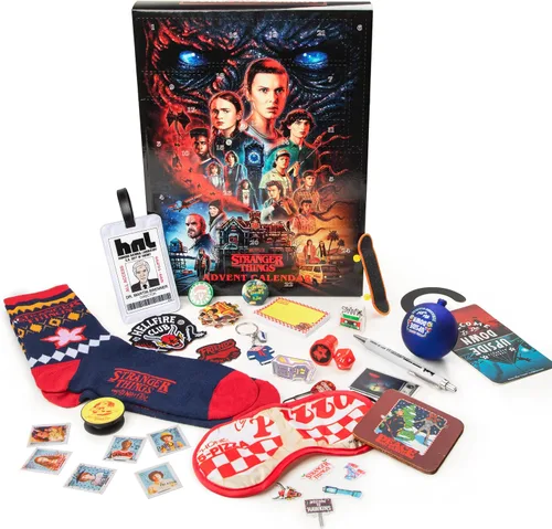 Vista 2 de STRANGER THINGS - Calendario de Adviento - 24 regalos y accesorios exclusivos de Hawkins and the Upside Down - Papelería y coleccionables - Para