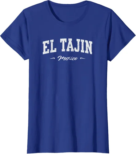Vista 56 de Camiseta de recuerdo deportivo El Tajin Mexico, Negro