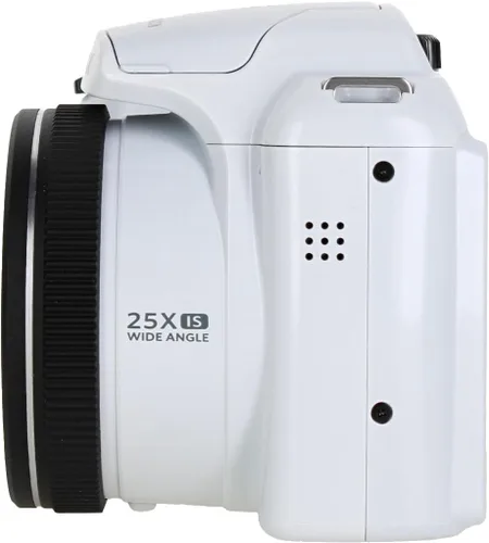 Vista 5 de Kodak PIXPRO AZ255 - Cámara digital (blanco) Sensor de 16 MP, zoom óptico de 25x, lente gran angular de 0.94 pulgadas y estabilización óptica