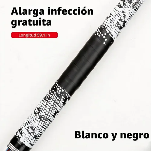 Vista 5 de KONLLEN Taco de billar PU Grip Protector Butt Sleeve Pool Cue Carom Snooker Cue 59.1 in Billar Accesorios