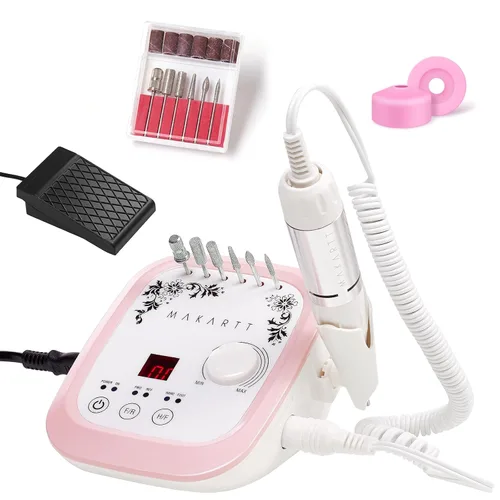 Vista 13 de Taladro de uñas eléctrico, Púrpura