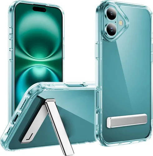 Vista 16 de CEDO - Funda con soporte para iPhone 12 Pro Max, ajustable en 3 direcciones con soporte de metal, parachoques de grado militar a prueba de golpes