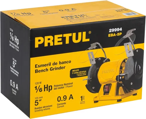 Vista 5 de Amoladora de banco 5'1/6 Hp Pretul