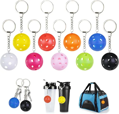 Vista 9 de Llaveros de pickleball - Mini adornos para amantes
