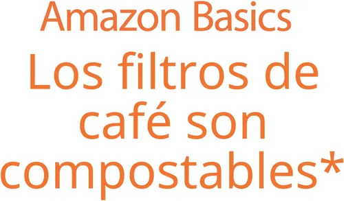 Vista 4 de Amazon Basics Filtros de café con cono número 4 para cafeteras de 8 a 12 tazas, color blanco, 100