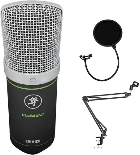 Vista 9 de Mackie EM-Series, Micrófono USB de Condensador (EM-91CU)