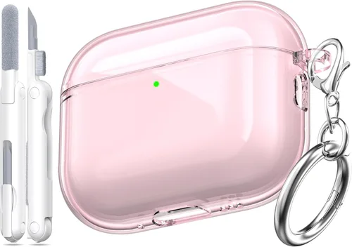 Vista 29 de Funda para Estuche de Airpods Pro de 2ª/1ª Generación, Compatible con Estuche de Airpods Pro de 2ª Gen Puerto de Carga USB C, Funda Suave