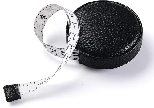 Vista 8 de Cinta métrica de cuerpo de 9.8 ft/120 para tela corporal, cinta métrica para coser tela, sastres, cinta de medidas médicas, tela de costura de doble