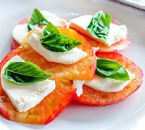 Vista 6 de Más de 30 semillas gigantes de tomate Mr. Stripey de 1-2 libras, sin OMG, bajas en ácido, indeterminadas, polinizadas abiertas, sabor rico
