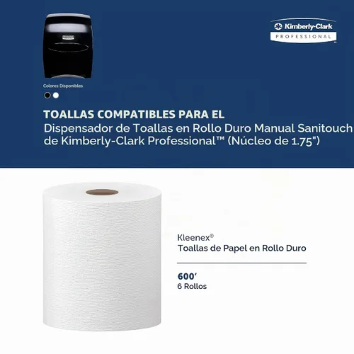 Vista 8 de Kimberly-Clark Professional Dispensador manual de toallas de papel de rollo