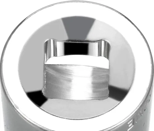 Vista 4 de uxcell 1/2 '' cabeza cuadrada tono plateado mango deslizante trinquete socket adaptador de impacto