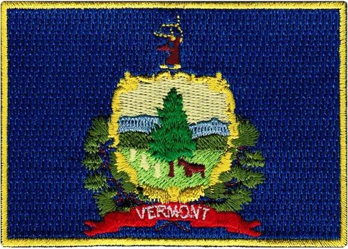 Vista 32 de Parche Bordado de la Bandera del Estado de Minnesota, Emblema MN, Planchado, Versión 2024
