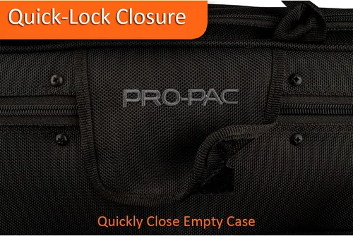 Vista 8 de Funda recta para saxofón soprano PRO PAC de Protec, modelo PB310, color negro