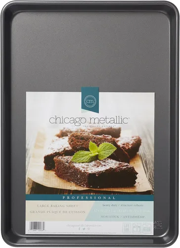 Vista 8 de Chicago Metallic Professional Non-Stick Cooking/Baking Sheet, 17-Inch-by-12.25-Inch (Pack of 12)