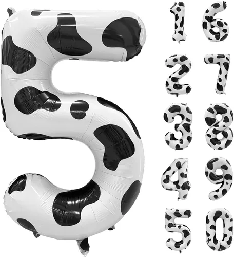 Vista 109 de Globos gigantes de helio de aluminio de 40 pulgadas, color negro, globos digitales grandes del número 0 para decoración de fiesta de cumpleaños