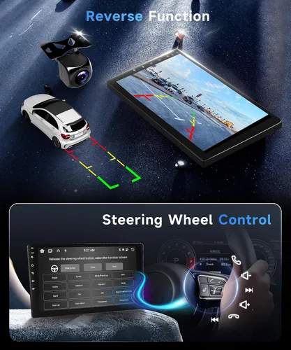 Vista 6 de Estéreo de coche Rimoody 8 Core 6G+128G Android 15 para Ford F150 F-150