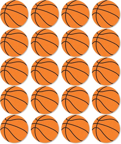 Vista 7 de Big Dot of Happiness Nothin' but Net – Baloncesto – Decoraciones DIY Baby Shower o Cumpleaños Elementos esenciales para fiestas grandes – Juego de 20