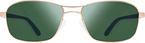 Vista 2 de Revo Sunglasses Clive High-contrast Polarized Crystal Glass Lens with Metal Rectangle Frame