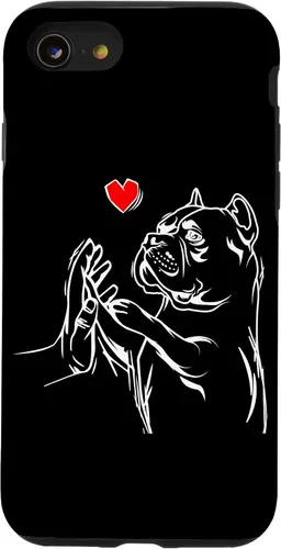Vista 18 de American Bully Love Cute Pitbull Dog Mom Funny Girls Case for iPhone 17