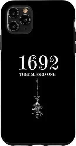 Vista 13 de Funda para iPhone 16 1692 They Missed One Salem Funny Halloween Witch