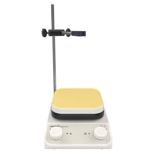 Vista 7 de LAB FISH 200-1500RPM agitador magnético placa caliente 536.0 °F/536℉ HS-6 Even heating, durable ceramic coating, brushless motor, knob control