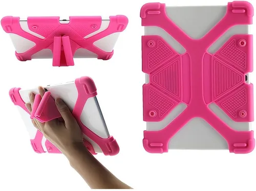 Vista 9 de CHINFAI Funda universal para tableta de 9.7, 10.1, 10.5 y 11 pulgadas, funda protectora universal de silicona para tableta de pantalla táctil de 9