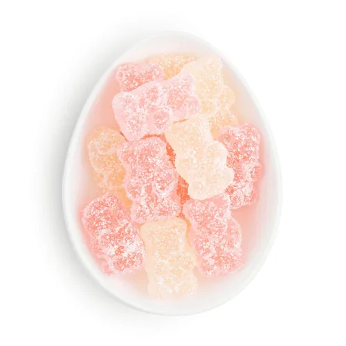Vista 4 de Sugarfina Bubbly Bears Cubo Pequeño de Caramelo Ositos de Goma, 3.5 oz, 6