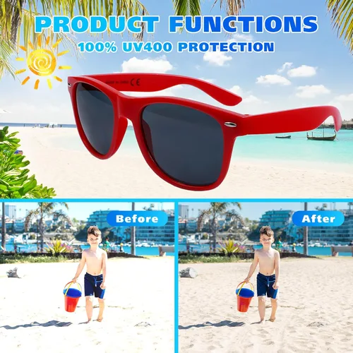 Vista 2 de Paquete de 60 lentes de sol de neón de 12 colores, regalos de fiesta, estilo de los años 80, coloridos juegos de gafas de sol de fiesta, perfectos