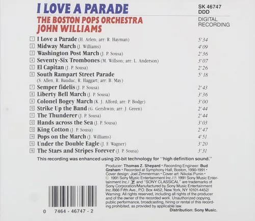 Vista 2 de I Love a Parade John Williams