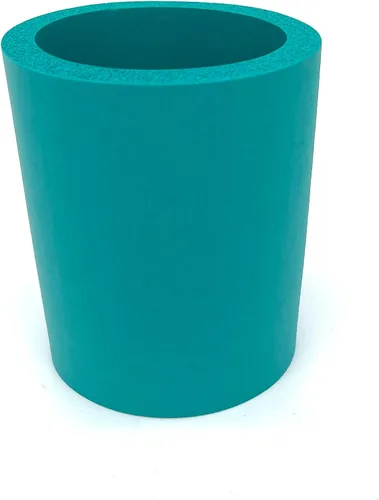 Vista 14 de Pen Kit Mall - Enfriador de latas de espuma gruesa en blanco de la vieja escuela, no plegable (varios colores, paquete de 6 - C, 6)