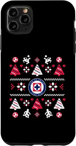 Vista 11 de iPhone XR Deportivo Cruz Azul - Funda navideña