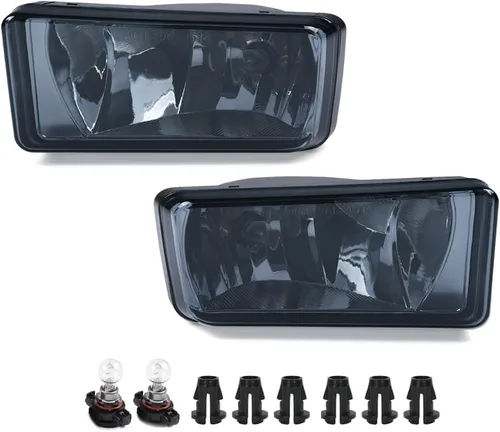 Vista 22 de PIT66 Juego de montaje de luces antiniebla (2 unidades) compatible con 2002 2003 2004 2005 2006 Avalanche Pickup Truck Accesorios de lámpara