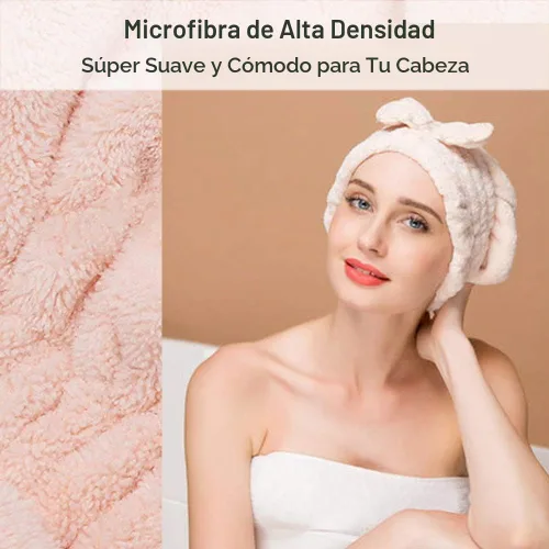 Vista 4 de Jseng Gorro Grande de Microfibra de Secado Rápido para Cabello [Nueva Actualización], Extremadamente Suave y Ultra Absorbente, Gorros de Secado