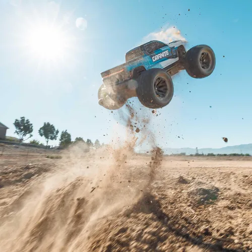 Vista 3 de ARRMA Camión RC 1/10 Granito 4X4 223S BLX BRUSHLESS Monster Truck RTR, azul