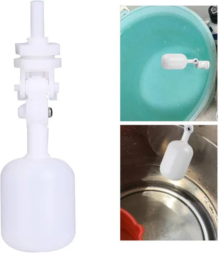 Vista 5 de Válvula de flotador de control automático de nivel de agua G1/4 Válvula de flotador automática para fuentes de agua Válvula de control de nivel