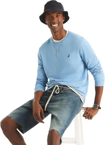Vista 2 de Nautica Camiseta de manga larga con logotipo J-Class para hombre