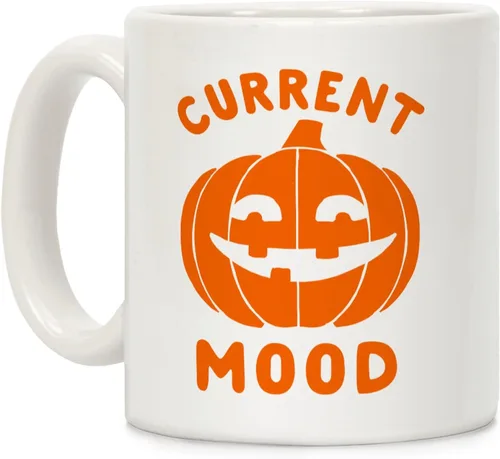 Vista 184 de LookHUMAN Tazas de Halloween Taza de café de Halloween - Tazas de café para decoración ideales para amantes y entusiastas de la decoración - Taza