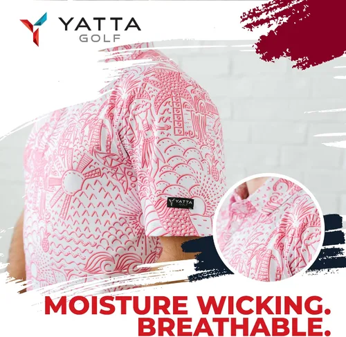 Vista 4 de YATTA GOLF Standout Performance - Polos de golf para hombre
