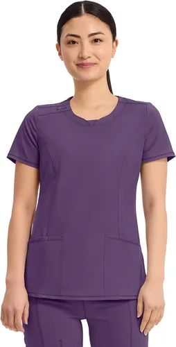 Vista 26 de Cherokee Infinity - Camiseta médica con cuello redondo y 3 bolsillos para Negro