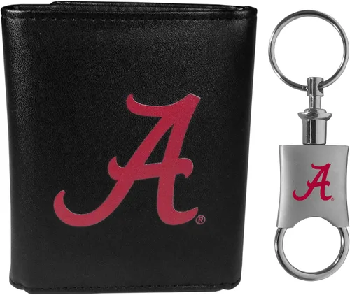 Vista 12 de Siskiyou Sports Leather Tri-fold Wallet & Valet Key Chain