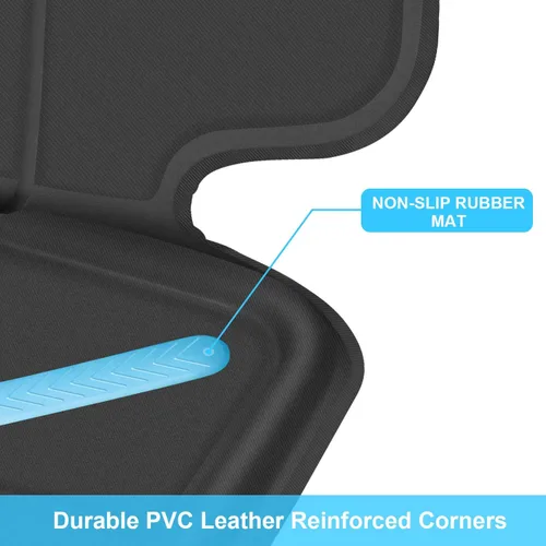 Vista 3 de Cubierta para asiento de coche para asientos de bebé y niños, Shynerk protector de asiento de coche para debajo de los asientos del coche