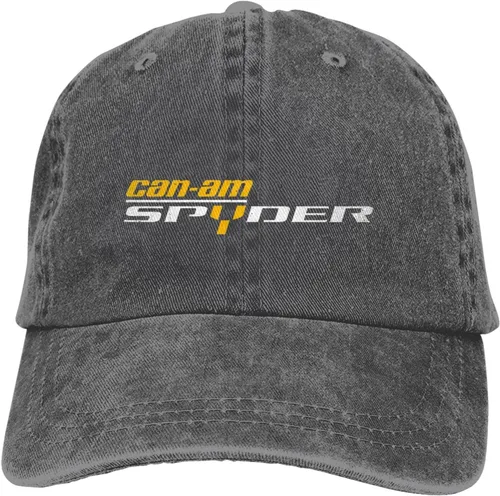 Vista 9 de Can-Am Spyder Sombrero ajustable divertido moda para hombres y mujeres, negro